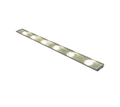 Advance Tabco LED-B-4 48" W Aluminum Finish 3500k Warm White Light LED Lighting