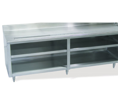 Advance Tabco TA-65 Enclosed Base Units over 12 Ft. (Open Based Table)