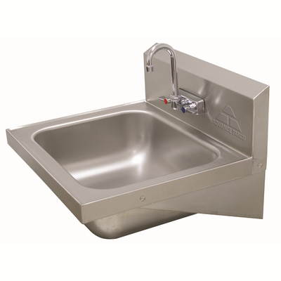 Advance Tabco 7-PS-45 25.63" W x 22" D Wall Mounted Hand Sink