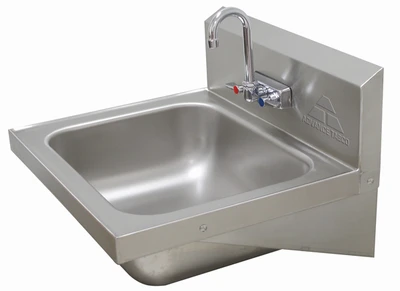 Advance Tabco 7-PS-45 25.63" W x 22" D Wall Mounted Hand Sink