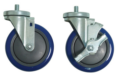 Advance Tabco TA-255AP 5" Threaded Stem Casters for Cabinet Base Units