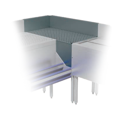 Advance Tabco PRFD-3025 30" W x 25" D 90⁰ Stainless Steel Inside Corner Prestige Corner Filler