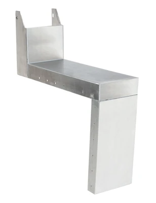 Advance Tabco PRA-19-TC 6" W x 19" D Stainless Steel Prestige Shelf