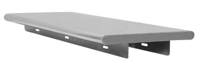 Advance Tabco PA-24-60 60" W x 24" D Stainless Steel Single Pass-Thru Shelf