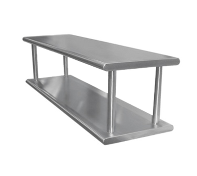 Advance Tabco PA-24-60-2 60&quot; W x 24&quot; D Stainless Steel Double Pass-Thru Shelf