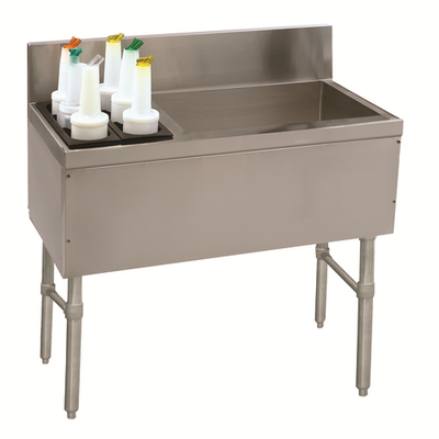 Advance Tabco PRC-19-48R 48" W x 20" D x 36" H Stainless Steel 10" Deep Prestige Ice Chest