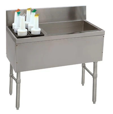 Advance Tabco PRC-19-48R 48" W x 20" D x 36" H Stainless Steel 10" Deep Prestige Ice Chest
