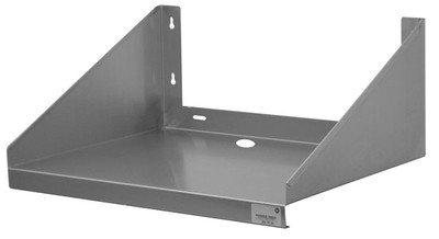 Advance Tabco MS-24-36 36" W x 24" D Stainless Steel Wall-Mounted Microwave Shelf