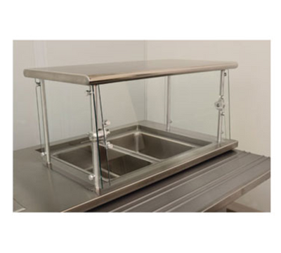 Advance Tabco NSGC-15-60 60" W Stainless Steel Stationary Sleek Shield Food Shield