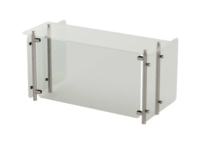 Advance Tabco STFC-18-144 144" W Stainless Steel Stationary Food Shield