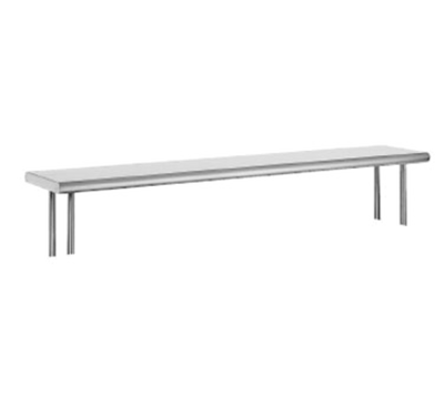 Advance Tabco OTS-15-60 60&quot; W x 15&quot; D 18 Gauge 430 Stainless Steel Single Overshelf