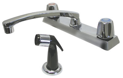 Advance Tabco K-58 8" Centers Deck Mounted Faucet
