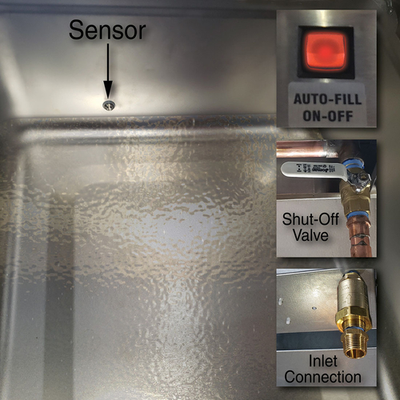 Advance Tabco SU-90-120 Autofill Assembly for Electric Hot Food Tables