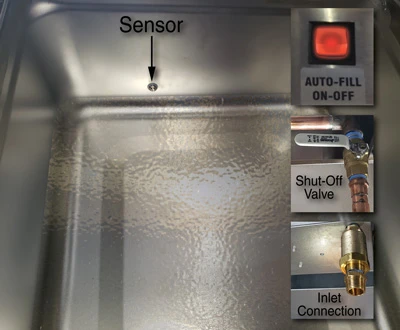 Advance Tabco SU-90-120 Autofill Assembly for Electric Hot Food Tables