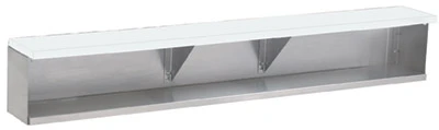 Advance Tabco TDS-2 31.81" W Stainless Steel Add-On Dish Shelf