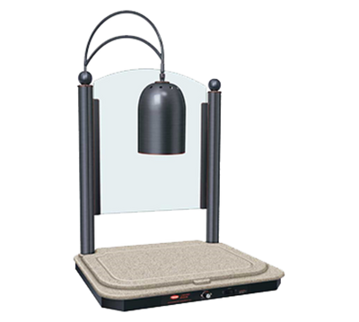 Hatco DCSB400-2420-1 14" - 26" Heated Base Decorative Carving Station with Single Heat Lamp - 120 Volts