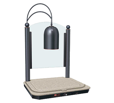 Hatco DCSB400-2420-1 14" - 26" Heated Base Decorative Carving Station with Single Heat Lamp - 120 Volts