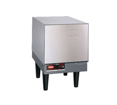 Hatco C-12-240-1-QS 6 Gal. Powder Coated Silver Gray Hammertone Compact Booster Heater - 12000 Watts