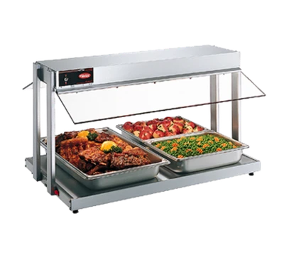 Hatco GRBW-66 67" W Aluminum Glo-Ray Buffet Warmer - 120/208 Volts
