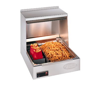 Hatco GRFHS-21-120TCQS Stainless Steel Heated (QUICK SHIP MODEL) Glo-Ray Fry Holding Station - 120 Volts 1200 Watts
