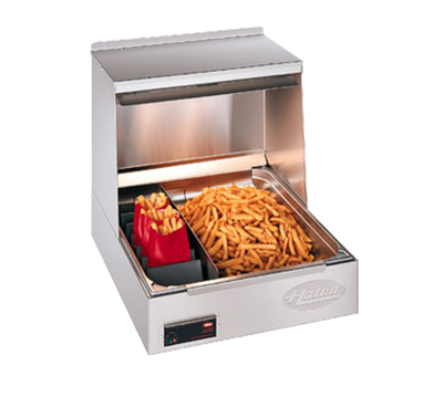 Hatco GRFHS-21-120TCQS Stainless Steel Heated (QUICK SHIP MODEL) Glo-Ray Fry Holding Station - 120 Volts 1200 Watts