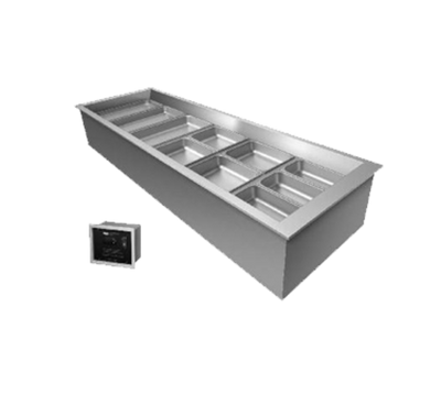Hatco CWBX-5 Five Pans Aluminum & Stainless Steel Drop-In Refrigerated Well