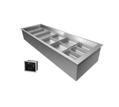 Hatco CWBX-5 Five Pans Aluminum &amp; Stainless Steel Drop-In Refrigerated Well
