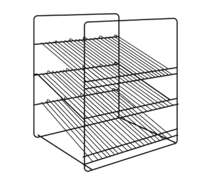 Hatco FSDT3SAR 3 Shelf Angle Rack