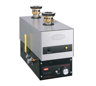 Hatco FR-9 Silver-Gray Hammertone Stainless Steel Front Food Rethermalizer or Bain Marie Heater - 9000 Watts