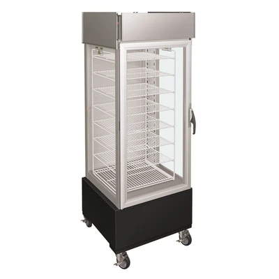 Hatco PFST-1XB 24.65" W Aluminum 1 Door Flav-R-Savor Tall Dry Holding Cabinet - 1767 Watts