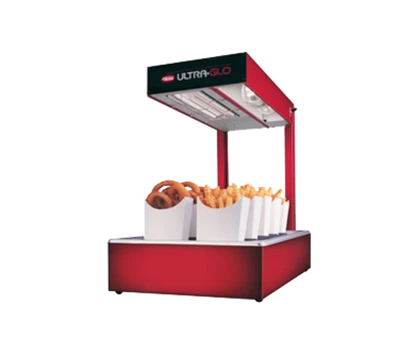 Hatco UGFF-120-T-QS Aluminum Unheated (QUICK SHIP MODEL) Ultra-Glo Portable French Fry Warmer - 120 Volts 750 Watts