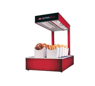 Hatco UGFF-120-T-QS Aluminum Unheated (QUICK SHIP MODEL) Ultra-Glo Portable French Fry Warmer - 120 Volts 750 Watts