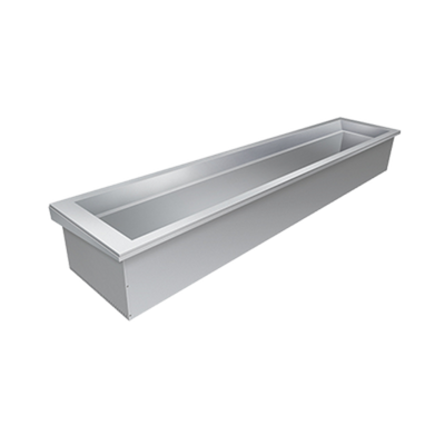 Hatco IWB-S3 Stainless Steel Three Pans Drop-In Slim Cold Food Unit