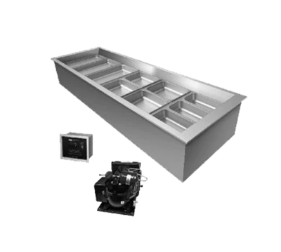 Hatco CWBR-1 Stainless Steel 1 Pan Drop-In Refrigerated Well - 120 Volts