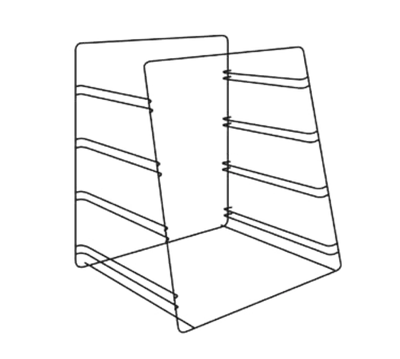 Hatco FSDT4TPR 4 Tier Pan Rack