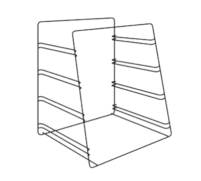 Hatco FSDT4TPR 4 Tier Pan Rack