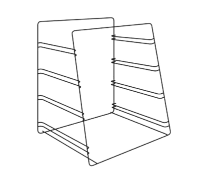 Hatco FSDT4TPR 4 Tier Pan Rack