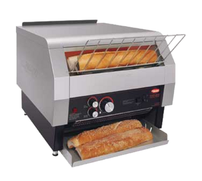 Hatco TQ-1800HBA 18.5" W Horizontal Countertop Toast-Qwik Conveyor Toaster - 208 Volts 4580 Watts