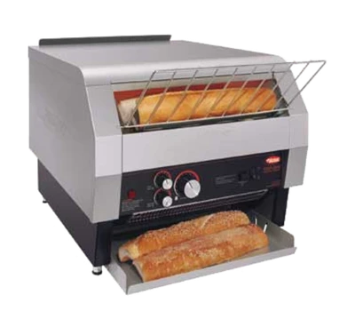 Hatco TQ-1800HBA 18.5" W Horizontal Countertop Toast-Qwik Conveyor Toaster - 208 Volts 4580 Watts