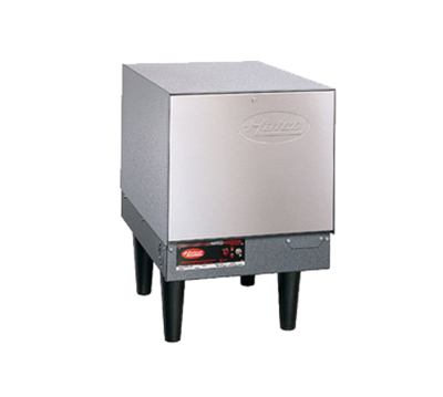Hatco C-12-240-3-QS 6 Gal. Powder Coated Silver Gray Hammertone Compact Booster Heater - 12000 Watts