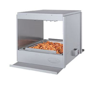 Hatco GRFHS-PTT16 Stainless Steel Heated Glo-Ray Tunnel Portable Fry Holding Station - 120 Volts 1300 Watts