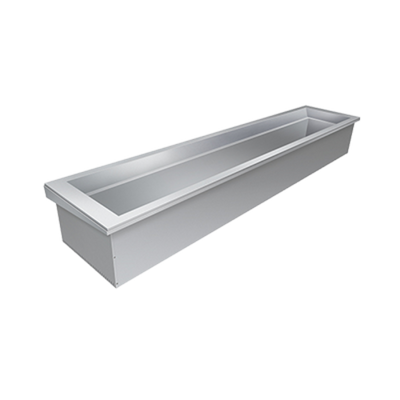 Hatco IWB-S4 Stainless Steel Four Pans Drop-In Slim Cold Food Unit