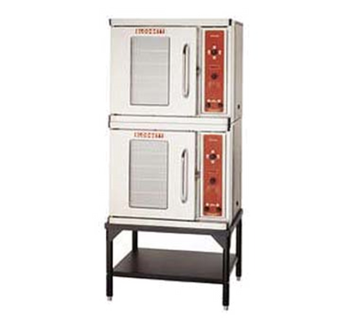 Blodgett CTB DBL Stainless Steel 2 Decks Half Size Electric Convection Oven- 208 Volts 3-Ph