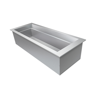 Hatco IWB-S2 Stainless Steel Two Pans Drop-In Slim Cold Food Unit