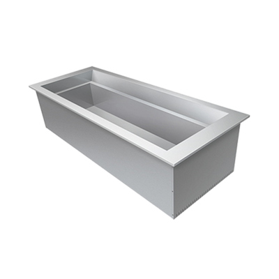 Hatco IWB-S2 Stainless Steel Two Pans Drop-In Slim Cold Food Unit