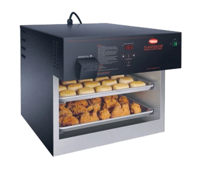 Hatco FSHAC-2 20" W Digital Countertop Flav-R-Savor Air Curtain Heated Display Pass-Thru Cabinet - 120 Volts 1850 Watts