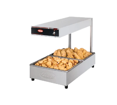 Hatco GRFFL-120-T-QS Aluminum Unheated (QUICK SHIP MODEL) Glo-Ray Display Food Warmer - 120 Volts 620 Watts
