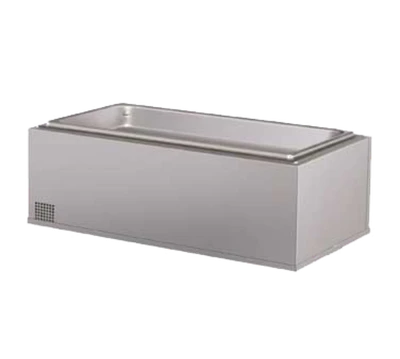 Hatco HWBLIBRT-FUL Full Size Pan Rectangular Stainless Steel Bottom Mounted Built-In Heated Well - 120 Volts