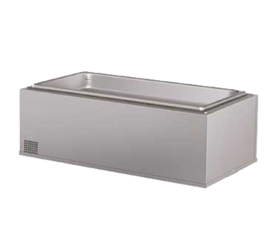 Hatco HWBLIBRT-FUL Full Size Pan Rectangular Stainless Steel Bottom Mounted Built-In Heated Well - 120 Volts