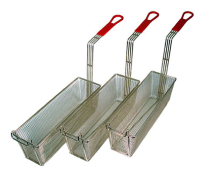 Ultrafryer 21561 18" L Nickel Plated Steel Rectangular Triple Basket